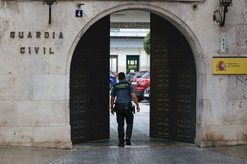 Imagen de archivo de la Comandancia de la Guardia Civil de Valencia. EFE Biel Ali�o
