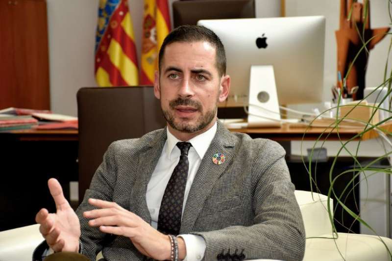 El alcalde de Mislata, Carlos Fernández Bielsa. EPDA