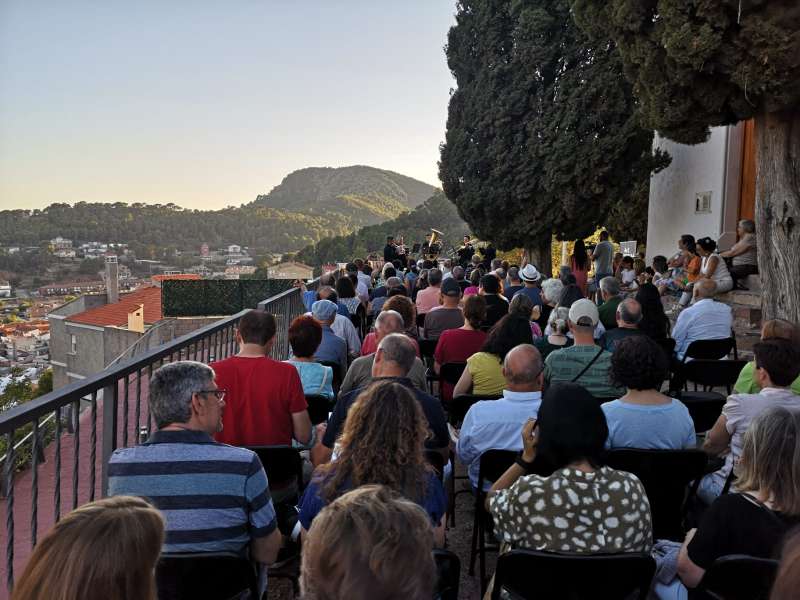 Concert a lermita de Serra en una edici anterior del Festival de Msica de Cambra de la Calderona. EPDA