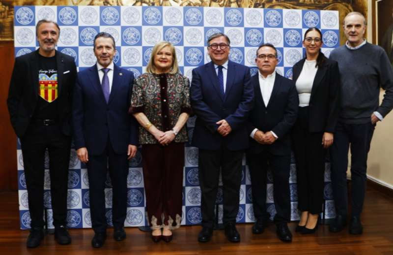 San Bernardino, José E. Capilla, Carmen de Rosa, Andres Goerlich, Juan José Grimaldo, Arancha Torres y Daniel Benito Goerlich./EPDA San Bernardino, José E. Capilla, Carmen de Rosa, Andres Goerlich, Juan José Grimaldo, Arancha Torres y Daniel Benito Goerlich./EPDA