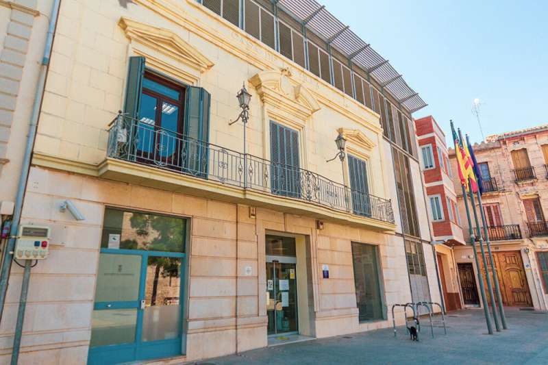 Fachada del ayuntamiento de Massamagrell EPDA