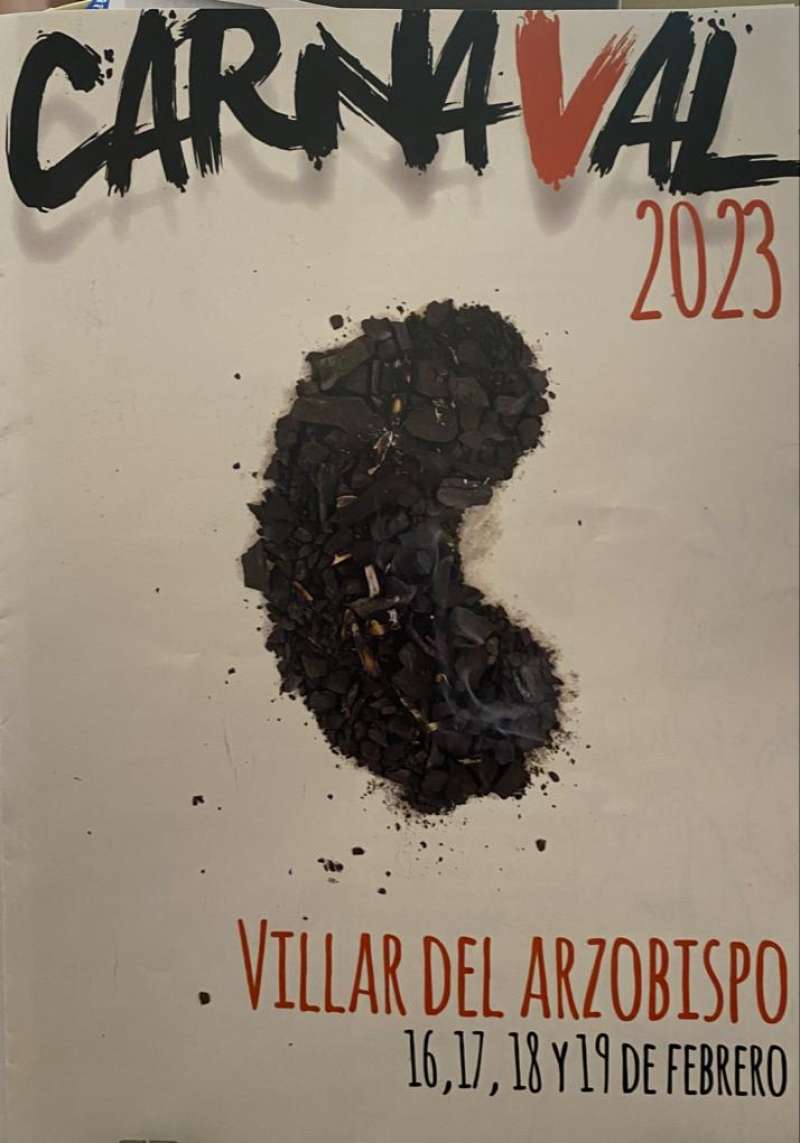 Cartel del carnaval de Villar del Arzobispo 2023. /EPDA