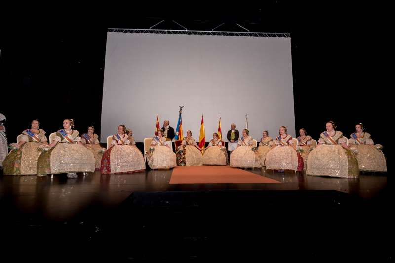 Acte dacomiadament de les falleres.  Foto: FJFS