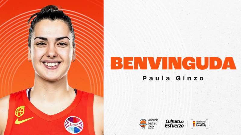 La nueva jugadora del Valencia Basket, Paula Ginzo./VBC