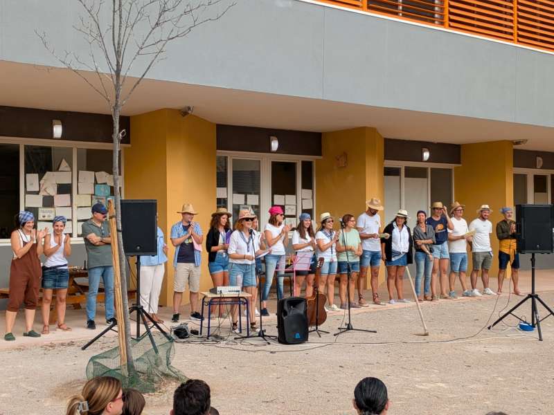 Acte de benvinguda al CRA Alt Carraixet - Collegi Mestre Ferran Zurriaga dOlocau. EPDA