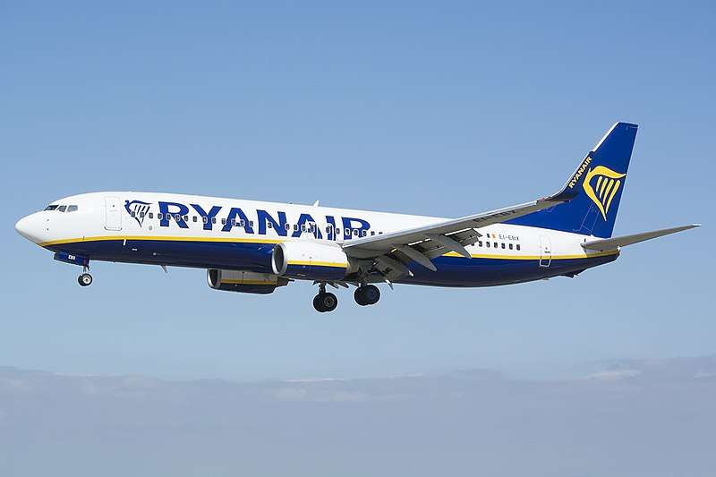 Avión de Ryanair. / EPDA