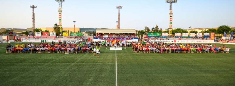 Ceremonia de inauguración del COTIF. Foto cedida por la organización del torneo.
