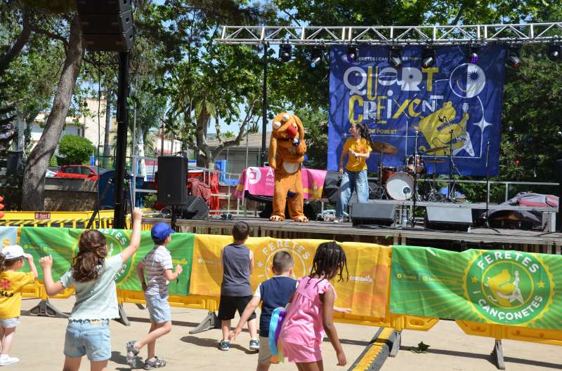 Una de las actividades del festival infantil. EPDA