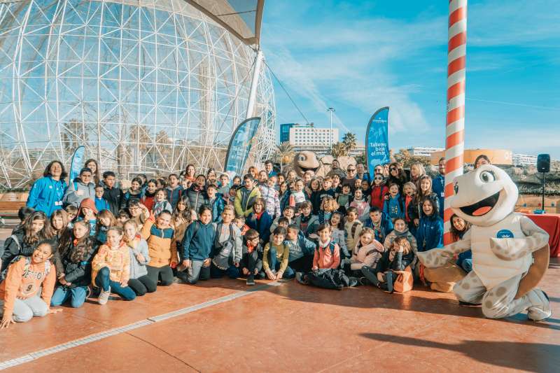 Presentacin de la campaa navidea del Oceanogrfic.  EPDA