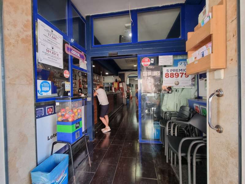 Local donde se ha sellado uno de los boletos ganadores.