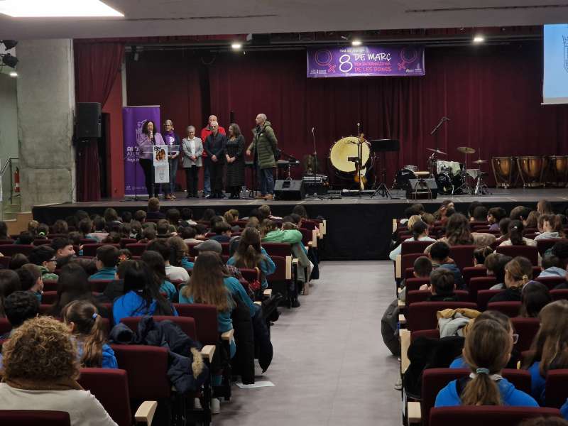Un dels actes que se celebra a Alboraia pel 8M.EPDA