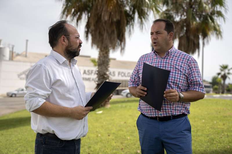 Los ediles de Vilamarxant, Xavier Jorge y Vctor Sanchis. EPDA