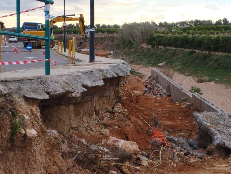 Imagen de archivo de las obras tras la DANA | EPDA