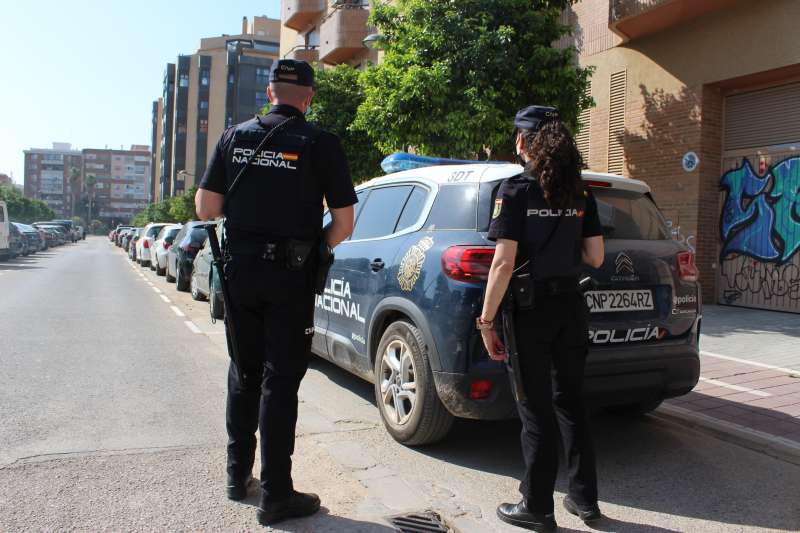La Policía Nacional de Valencia./EPDA