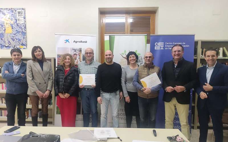 Los ganadores del concurso Emprendimiento Rural 2023./EPDA