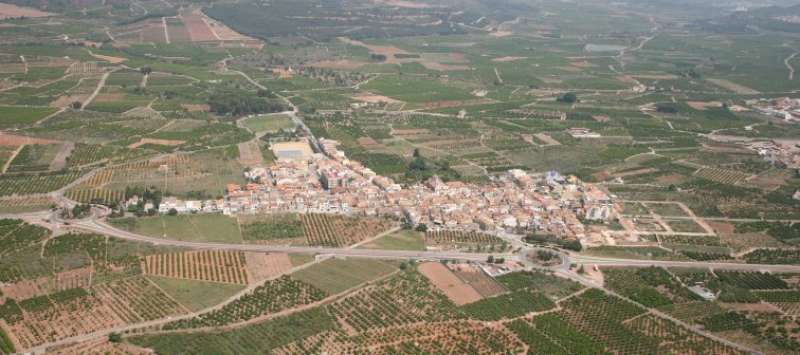 Vista aèria de Quart de les Valls. / EPDA