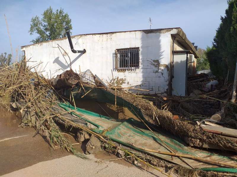 Una vivienda en Riba-roja de Tria. EPDA
