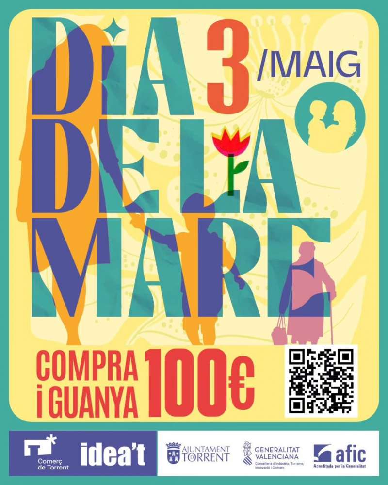Cartel de la campanya pel dia de la Mare de Torrent.EPDA
