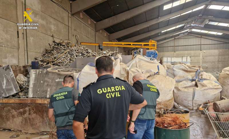 Imagen cedida por la Guardia Civil EPDA