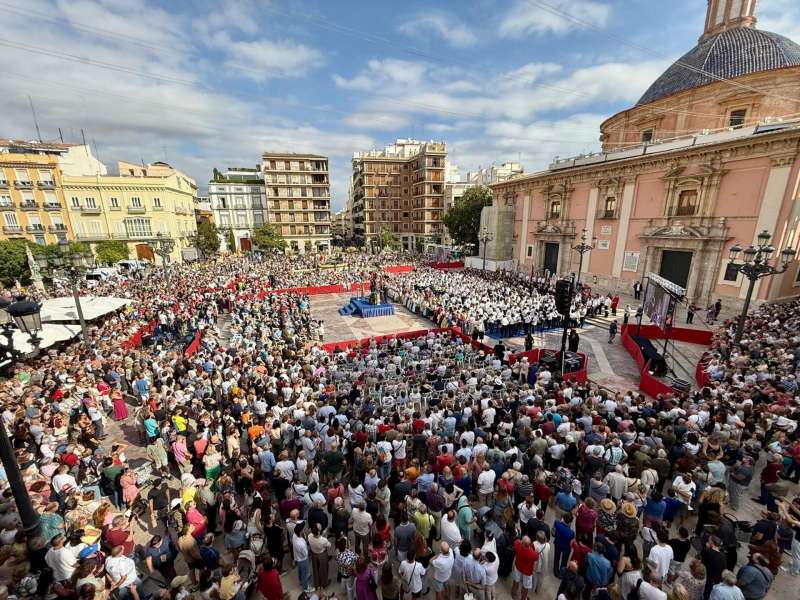 El acto conmemorativo. EPDA