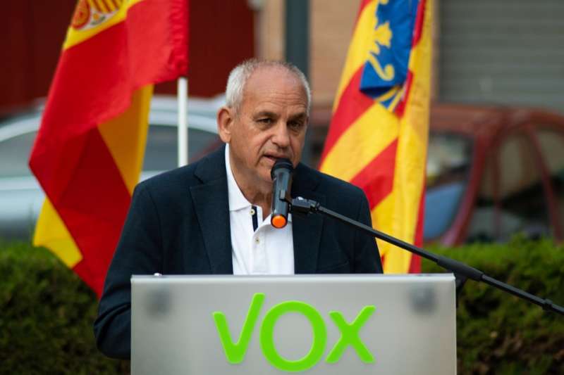 El concejal y portavoz de Vox en Alaquàs, Jesús Taberner. EPDA
