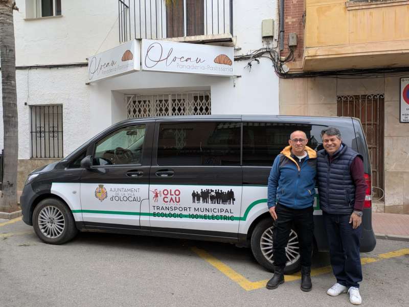 Servicio de transporte p�blico en Olocau.  EPDA