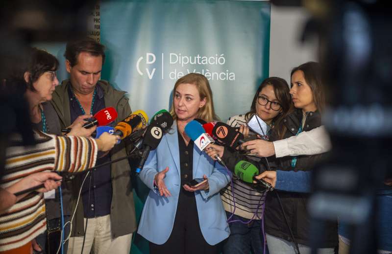 Natlia Enguix, vicepresidenta primera de la Diputacin de Valencia.  EPDA