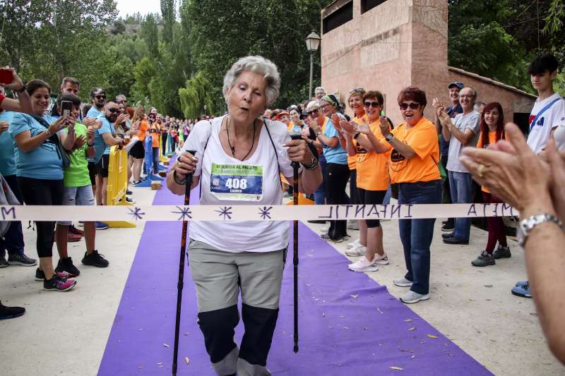 Carmen Antón, una vecina de Casas Bajas que a sus 80 años demostró ser un ejemplo de vitalidad y superación. /EPDA