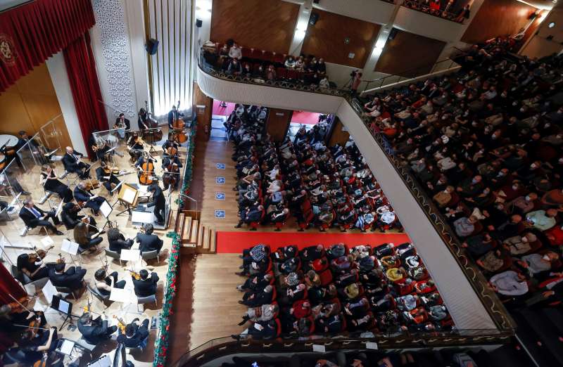 Auditorio Ateneo Concierto AÃ±os Nuevo 2022. /EPDA