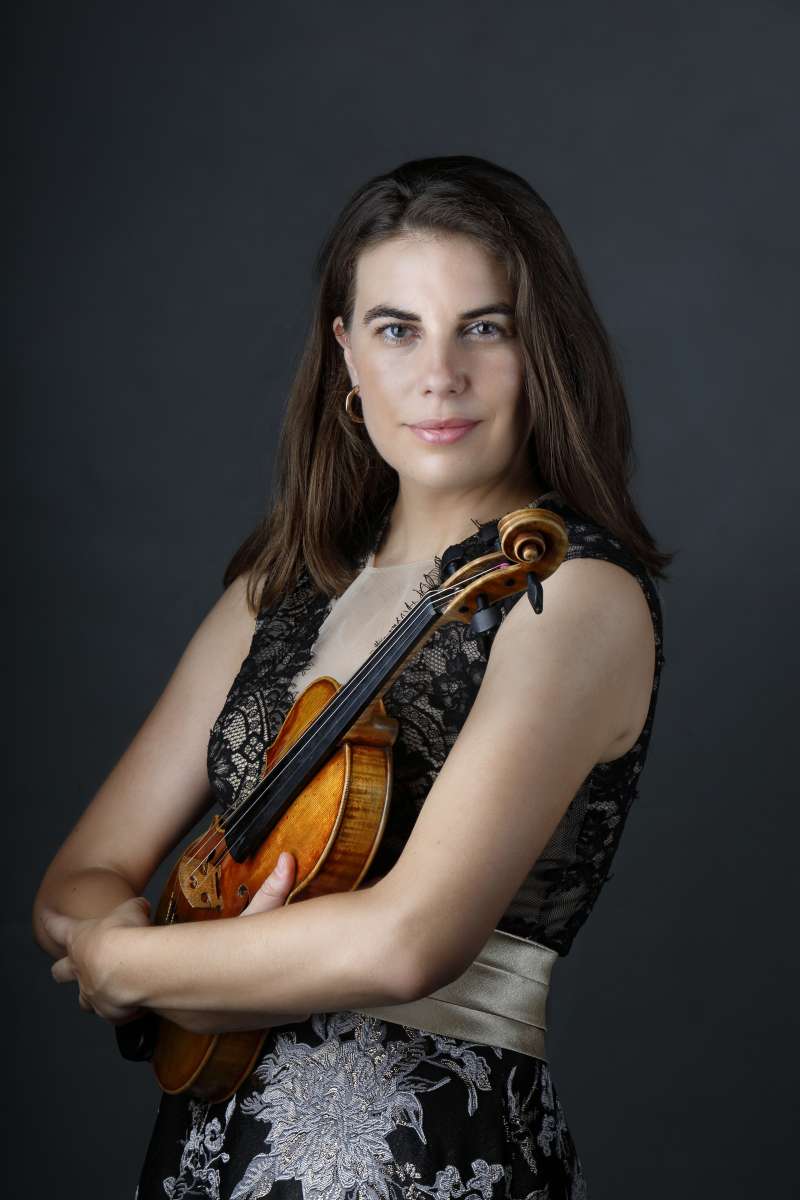 La violinista Lucía Veintimilla. /MIGUEL PEREDA