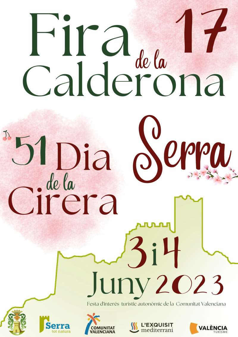 Cartell de la Fira de la Calderona de Serra. /EPDA
