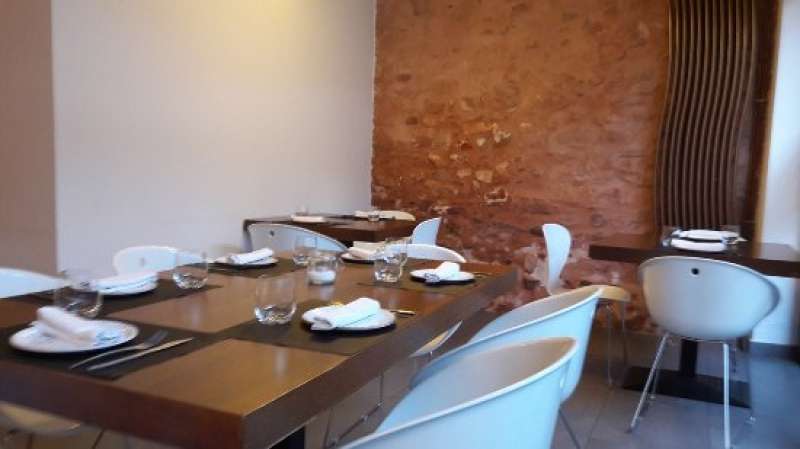 Interior del restaurante El Gat Negre, en Faura. / EPDA