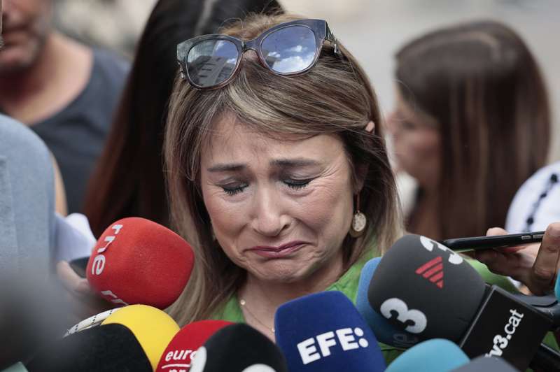 Marisol Burón acude al juicio buscando justicia por su hija. /EPDA