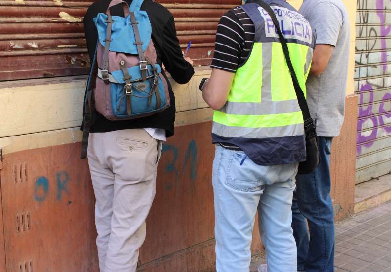 Imgenes de la detencin.  EPDA