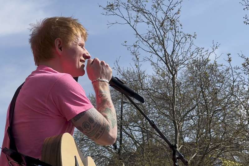 Imagen de archivo del artista britnico Ed Sheeran. EFE Ral Bob Archivo
