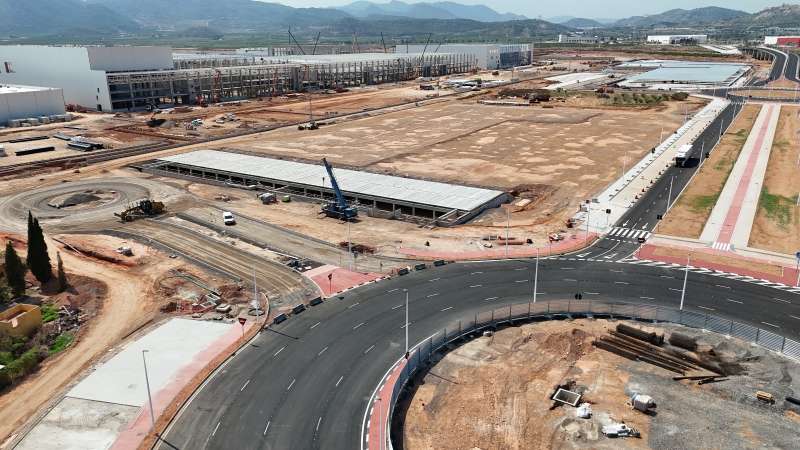 Vista area de Parc Sagunt.  Foto: GVA