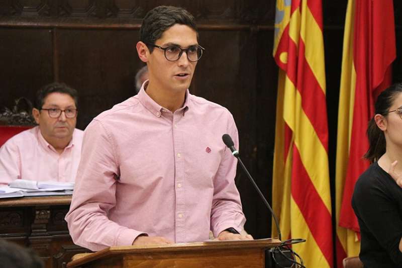 El portavoz del PP en Sagunt, Ximo Cataln.  EPDA