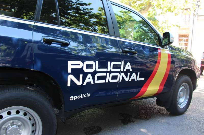 Un veh�culo de la Polic�a Nacional EPDA