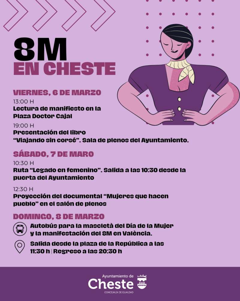 Cartel de actos. /EPDA