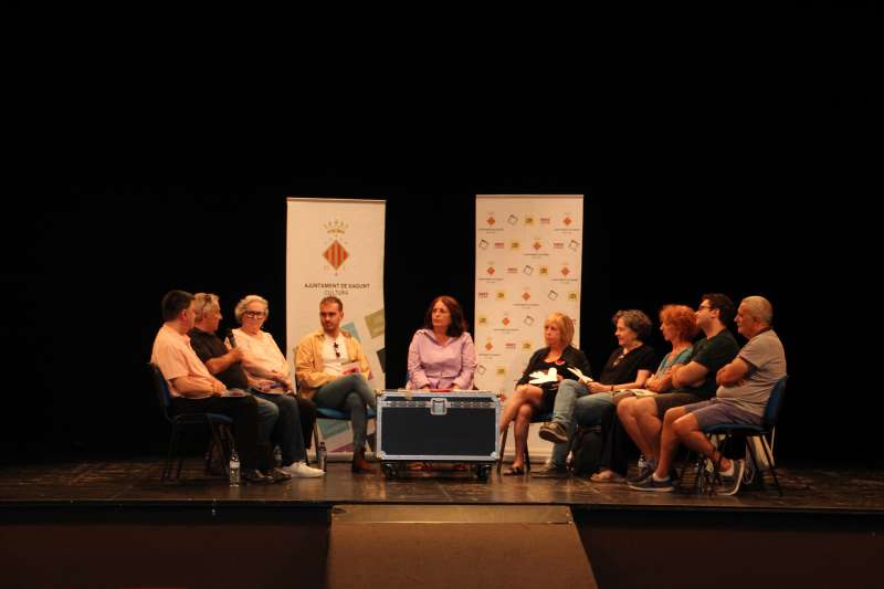 Presentaci de la programaci cultural del tador de Sagunt.  EPDA 
