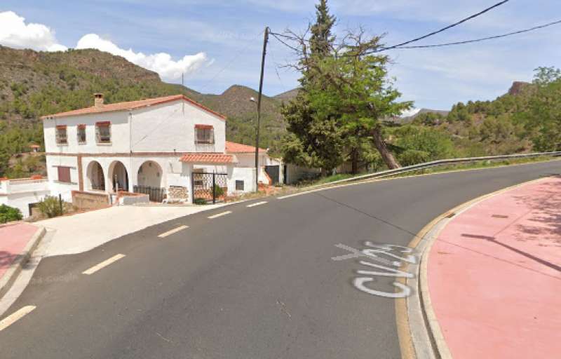 La CV-25, en Marines.  Foto: Google Maps