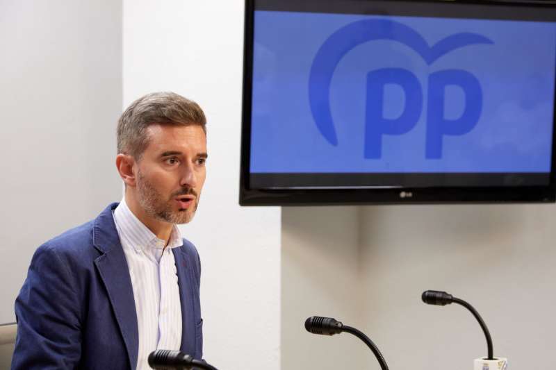 Vctor Soler, portavoz del Partido Popular de Gandia.EPDA