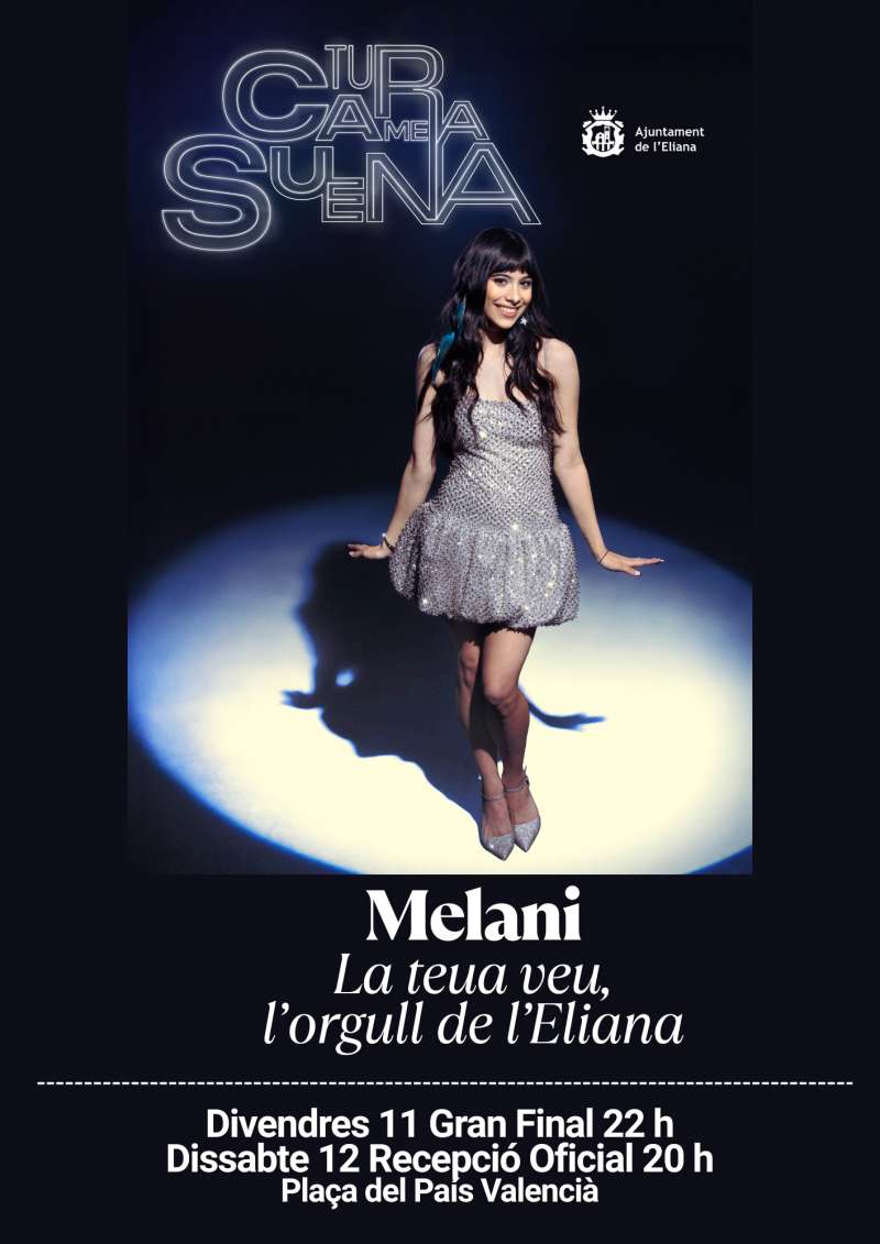 Cartell de suport a Melani. EPDA