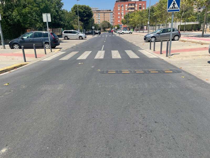 Un dels 39 reductors de velocitat. EPDA
