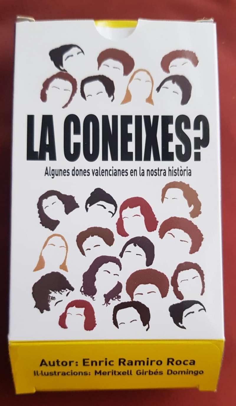 Baralla cartes de dones valencianes il·lustrades per Meritxell Girbés./Mireia Gandia Esteve