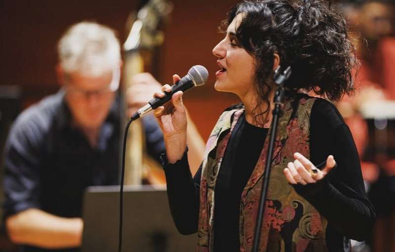 La cantante valenciana Amparo Chust. 