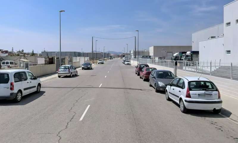 Polgono industrial de la Pobla Llarga. APPLE MAPS