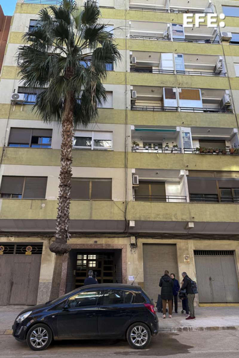 El edificio donde ocurrieron los hechos. EFERaquel Segura