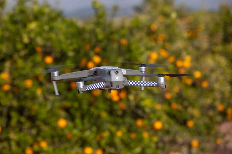 Uno de los drones de la Policía Local de Bétera. /EPDA