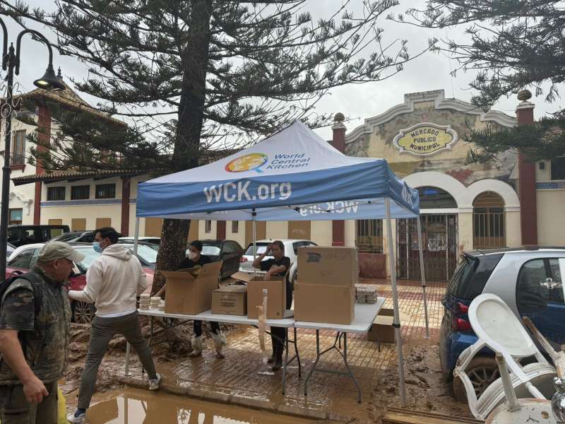 El mercado municipal tras la dana. EPDA